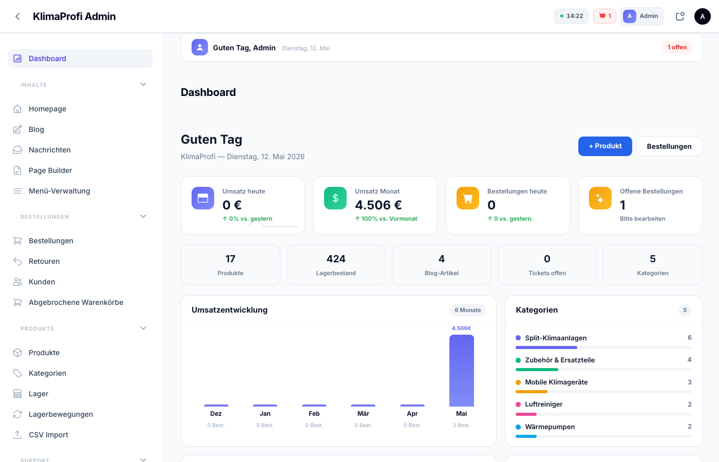 Admin-Panel